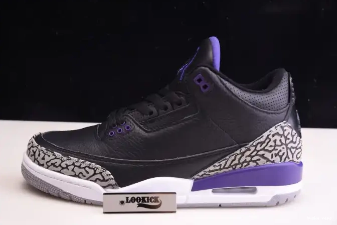 Husky Jordan Court Retro Purple 3 Air Black CT8532-050 0412